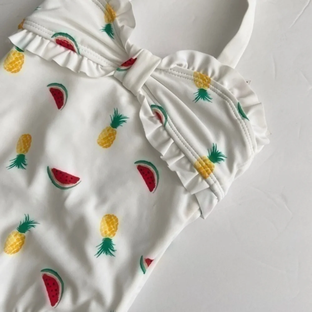NWT Janie & Jack Baby Girl Set of 2 Swimsuits Bundle 12-18 Months - Picture 10 of 11